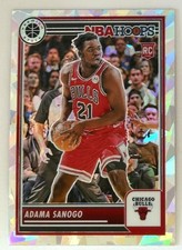 2023-24 Panini NBA Hoops PREMIUM STOCK CRACKED ICE ADAMA SANOGO BULLS