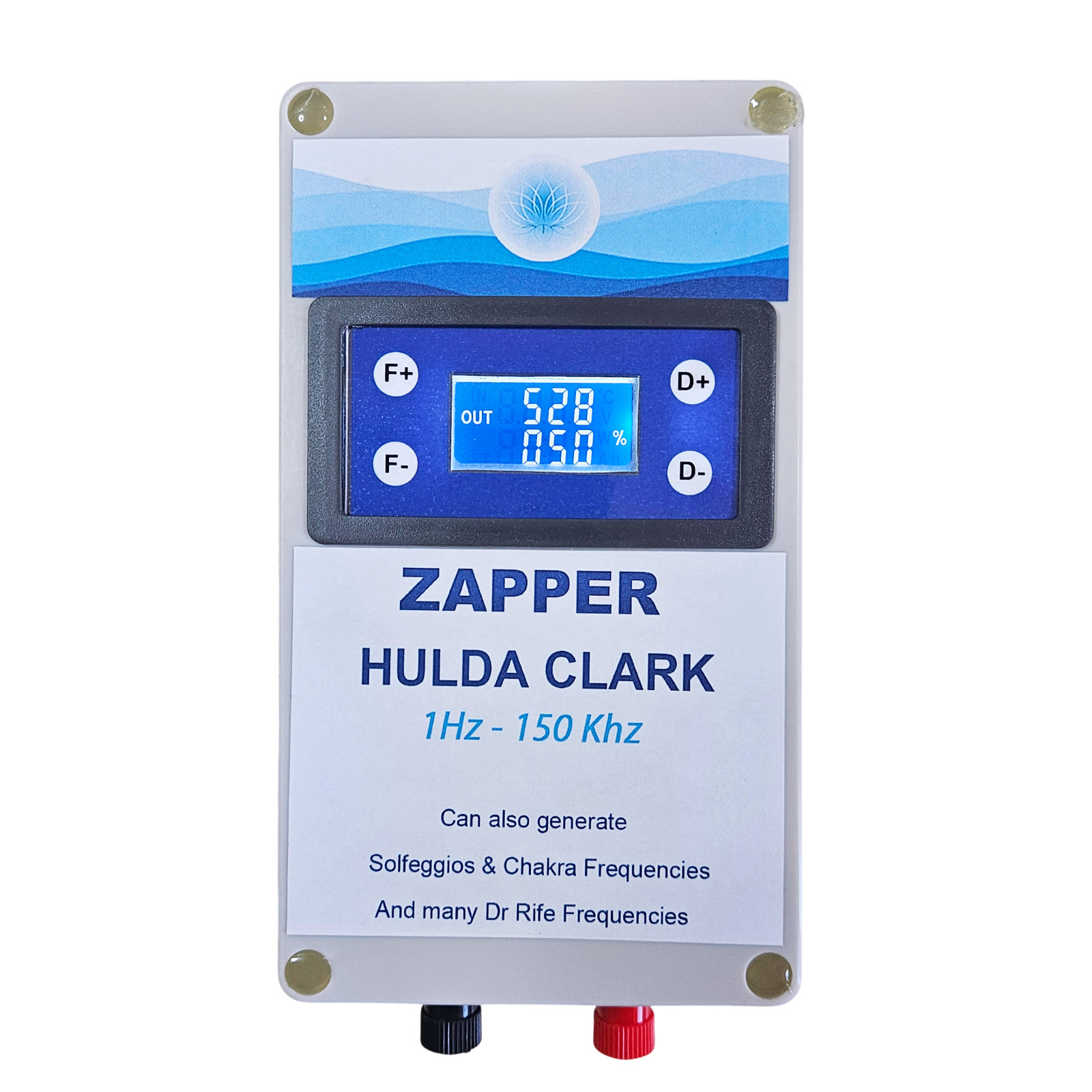 Zapper Hulda Clark multi fréquences de 1 Hz à 150 kHz pour le bien-être bioénergétique