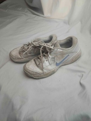 Nike Court Lite 2 Sneakers Womens 8 White AR8838-112 Leather Athletic Tennis