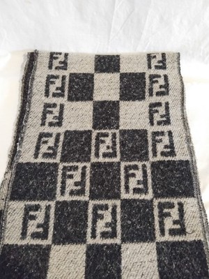 Vintage Fendi Wool Scarf 160cm X 30cm | eBay