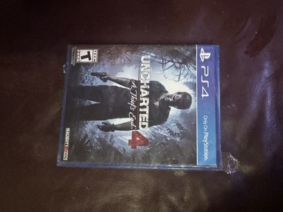 NEW SEALED Uncharted 4: A Thief's End PS4 Action-Adventure T 2016 NTSC-U/C