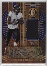 2021 Panini Gold Standard Rookie Jersey 32/149 Rashod Bateman #214 Auto 0p5x