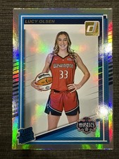 2025 Donruss WNBA Silver Holo Lucy Olsen RC Washington Mystics