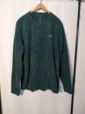 NWT L.L. Bean Green Rainforest Fleece Crew Neck Sweatshirt XL