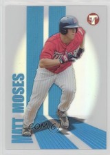 2004 Topps Pristine Uncirculated Refractor 261/999 Matt Moses #140 0g45