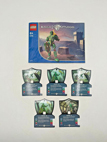 LEGO Knights' Kingdom 8784 Rascus Set Loose Complete With Cannister