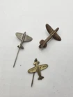 World War Two WW2 Spitfire Fund Wartime Plane Brooch Pin Lot (B)
