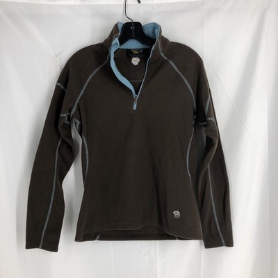 Mountain Hardware Fleece Women's Small Pullover 1/4 Zip  PolarTec Jacket Hiking