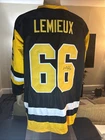 Mario Lemieux Signed Pittsburgh Penguins Hockey Jersey with COA