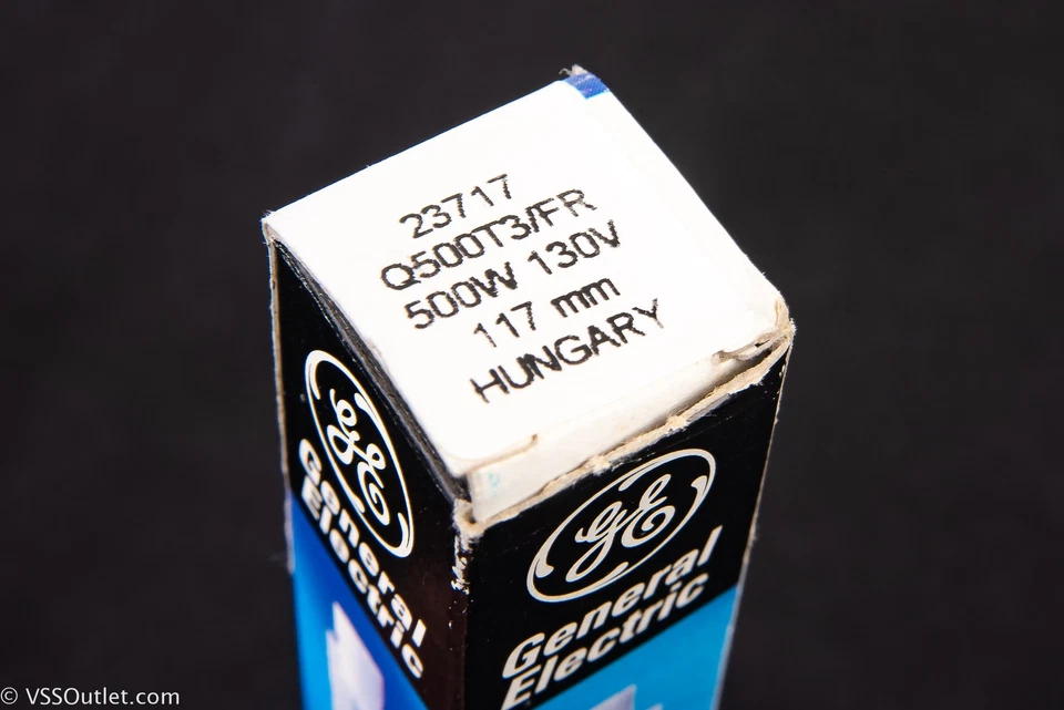 Лампа GE General Electric Q500T3/FR 500 Вт 130 В 117 мм для ламп Lowel Lights V25 - Изображение 2 из 4