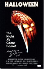 Jim Winburn signed 11x17 Poster Michael Myers - Halloween 1978