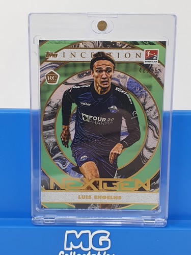 Luis Engelns /75 Green - Topps Inception Bundesliga 2025 SC Paderborn RC NextGen - Bild 1 von 7