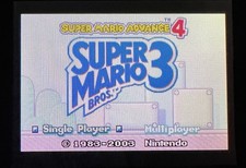 Nintendo Super Mario Advance 4: Super Mario Bros. 3 GBA NTSC-U/C 2003