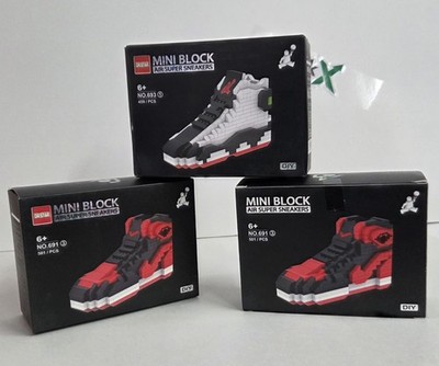 Dr Star Mini Block Air Super Sneaker Jordan 504 Piece Brand New In Box