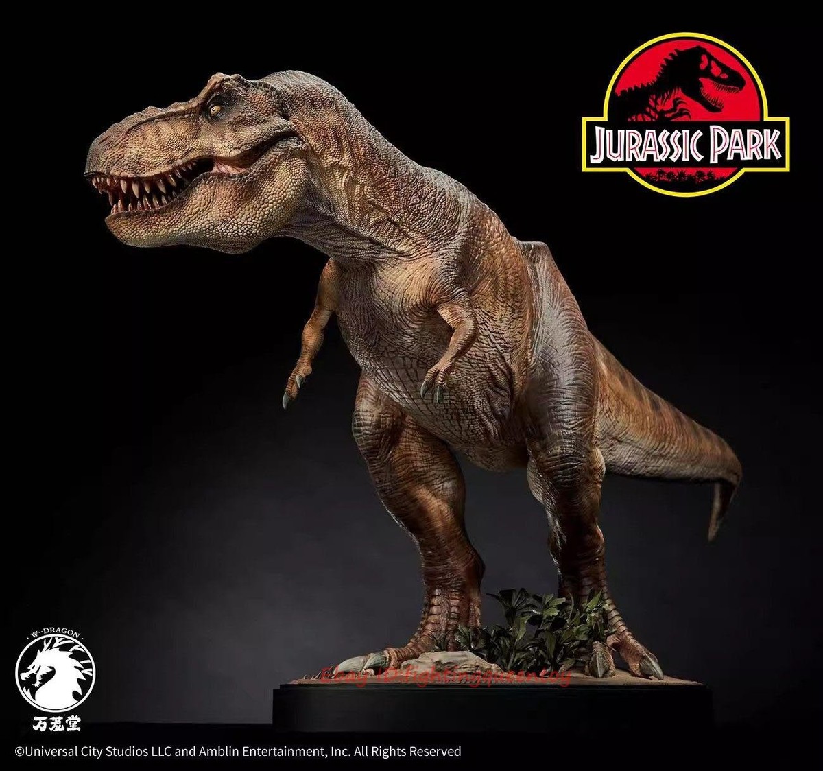 W-DRAGON Tyrannosaurus Rex Jurassic 1/20 Limited Dinosaur Model 