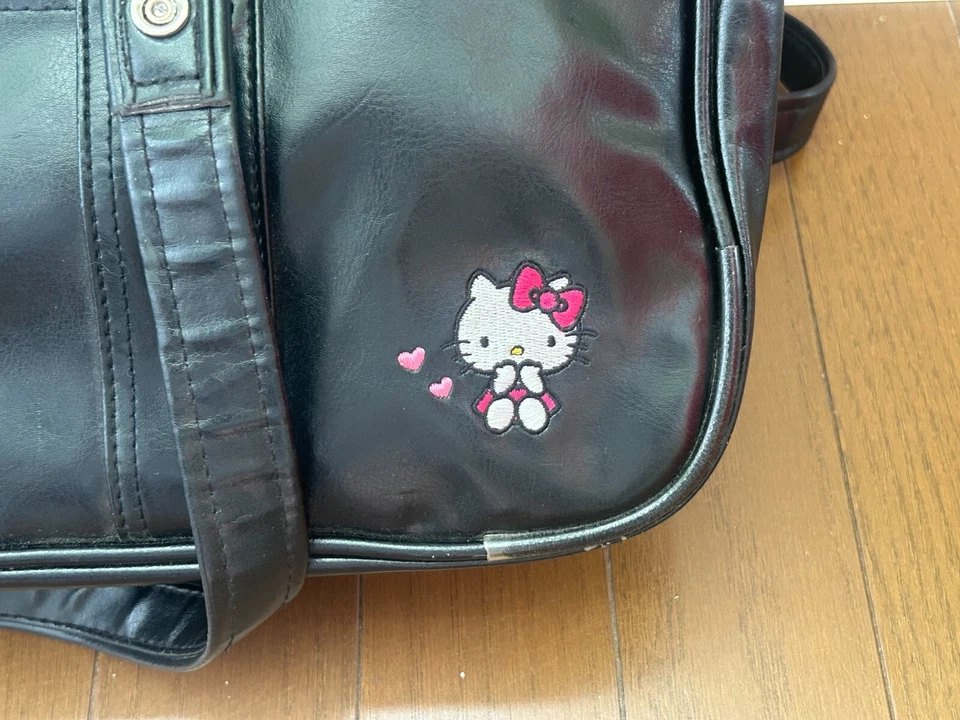 Bolso de mano de estudiante japonés de cuero sintético JK Hello Kitty Sanrio Foto 2 de 4