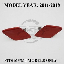 BMW M3 M4 F80 F82 F83 Lave Phare Housse Droit Côté Gauche Paire Sakhir Orange