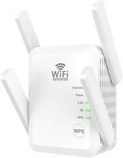 1200Mbps WiFi Range Extender Repeater Wireless Amplifier Router Signal Booster
