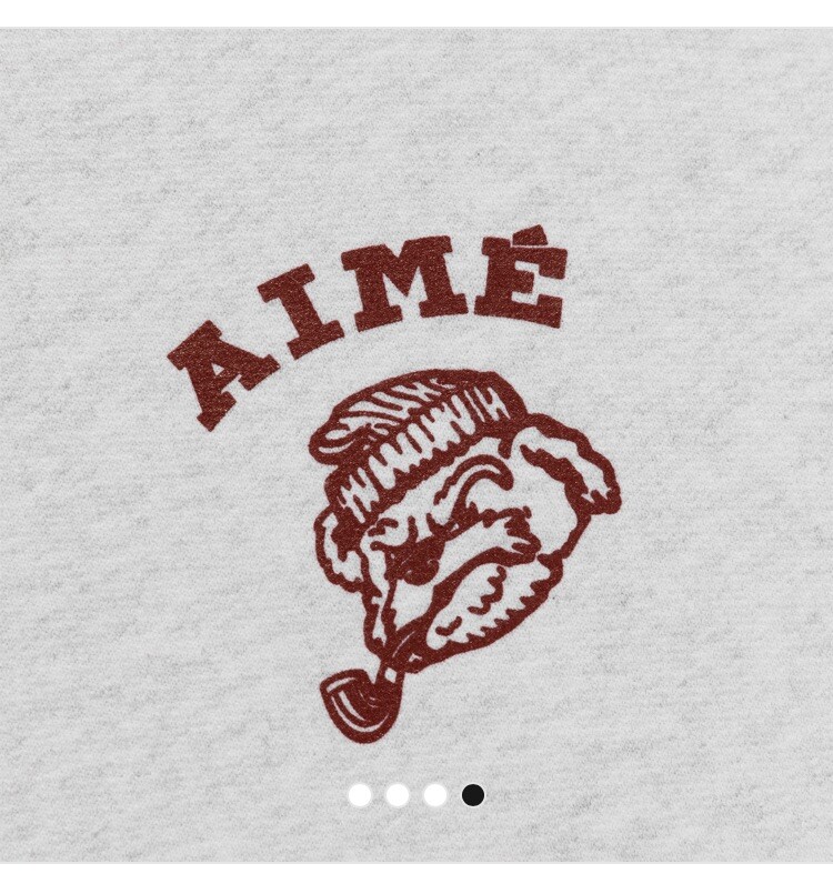 Aime Leon Dore Collegiate Buddy Crewneck Sweatshirt Size