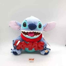 Stitch Holding Xmas Light M223 Disney Lilo  Stitch Sega 2006 Plush 11" Japan