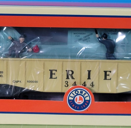 S01: Lionel 6-37001 Pastel Animated Gondola #3444 "Cop & Hobo" O Gauge - New - Picture 2 of 3