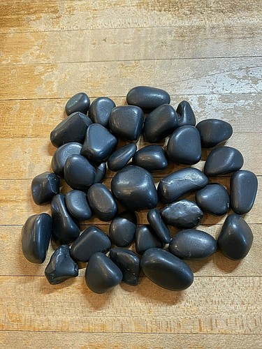 Schungit importiert aus Karelien Russland Mineral Edelstein Trommelgestein Proben556 - Bild 1 von 2