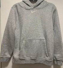 NIKE Youth Boy  s Grey Hoodie Size M