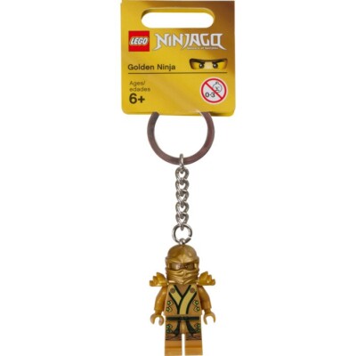 ゴールデンニャンコ Genuine LEGO Ninjago: Golden Ninja Key Chain (850622) 2013 New