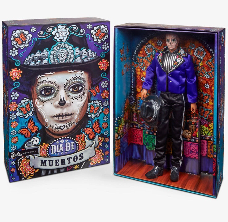 Barbie Signature 2023 Día De Muertos Ken Doll NIB 💀