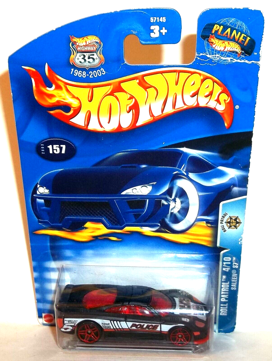 2003 HOT WHEELS 35th 1:64 HW ROLL PATROL 4/10 BLACK SALEEN S7 | eBay