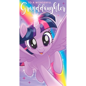 My Little Pony Carte D Anniversaire Petite Fille Neuf Maison Autres