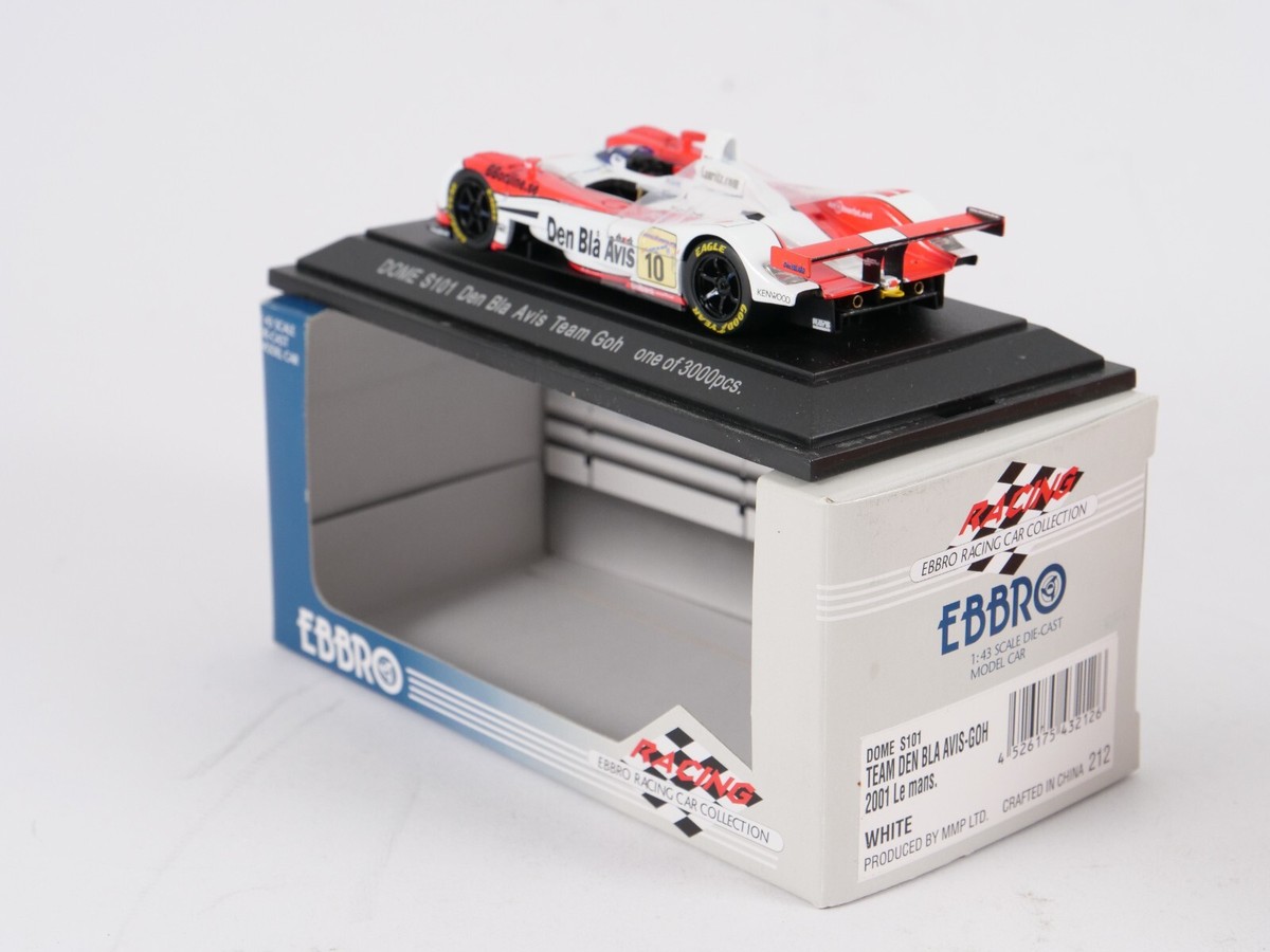 Ebbro 1/43 212 Dome S101 Team The Blue Ad-goh 2001 Le Mans