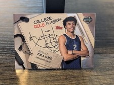 2025 Topps Bowman Chrome U Basketball College Rule Playbook Nolan Traore