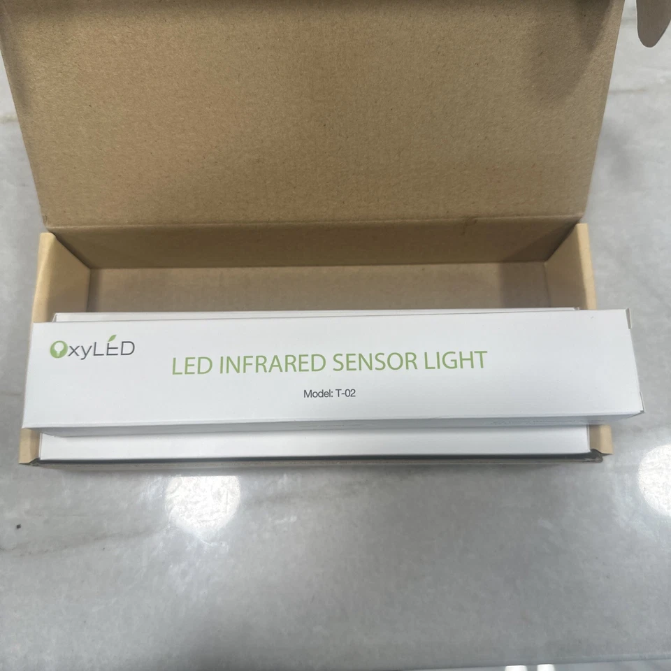 Juego de 3 luces sensor infrarrojo LED oxidadas Foto 3 de 4