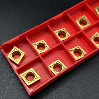 10Pcs CCMT09T304 BP010 CCMT32.51 carbide insert lathe turning tool cutting tool