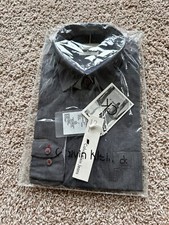 BNIP Calvin Klein Men's Dress Shirt, Size L Asian, bought in India , Grey