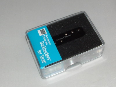Seymour Duncan SDBR-1 Duckbucker Strat Neck  Pickup BLACK   New with Warranty