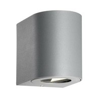 Design Led AußEnwandleuchte Canto Nordlux 12W 3000K Wandleuchte Grau Lichtfilter