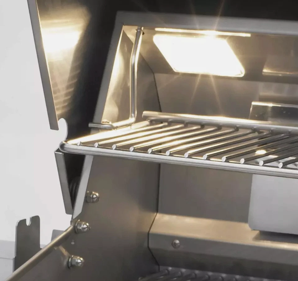 Parrilla de gas natural incorporada Fire Magic Echelon Diamond E660I 30" E660I-8E1N Foto 3 de 4