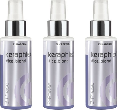 Keraphlex Ice Blond 2-Phasen Kur 3x100 ml