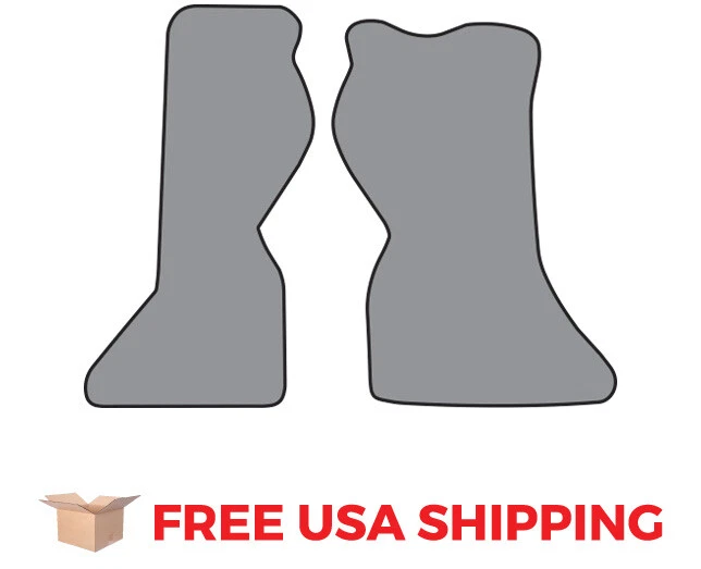 FITS 1979-1982 Chevrolet G30 Van Floor Mat Frt Row 2pc Cutpile - Изображение 2 из 4