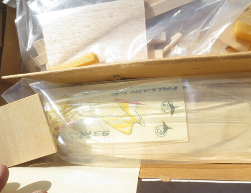 Vintage CARL GOLDBERG FALCON 56 MARK II AIRPLANE KIT G15II 56" R/C Open Box - Picture 11 of 14