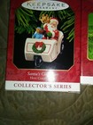 Lot Of 3 Hallmark Keepsake Ornaments Here Comes Santa Claus Series # 20 21 & 22  — photo 4