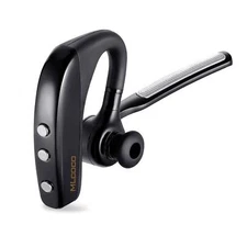 MLcoco Bluetooth 4.1 Handsfree Headset with Extended Mic and Long Battery Life