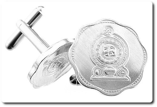 Boutons Manchettes Pièce 1 Cent Canada – Elizabeth II Fantaisie Homme