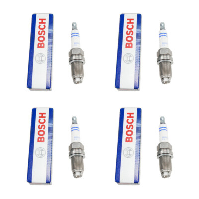 Zündkerzen original Bosch für VW 1.4 1.6 2.0 AXP AXQ 0242235668