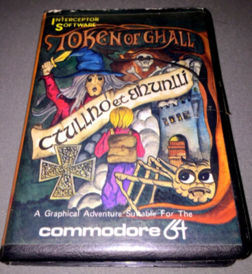 Token Of Ghall - Commodore 64 / 128 Cassette - RARE Interceptor Micros Release