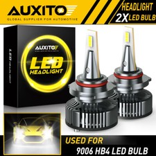 Auxito 9006 Hb4 Led Headlight Bulbs Low Beam Kit 6500k White 16000lm Y13 Eoa