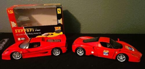 Set of Two (2) Brand New Collectable Die-Cast Ferrari's by Hot Wheels and Maisto