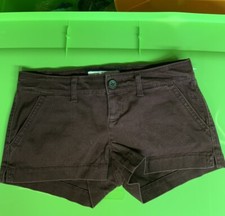 NWT Abercrombie Kids Casual Twill Shorts Girl's Size 12 Army Green
